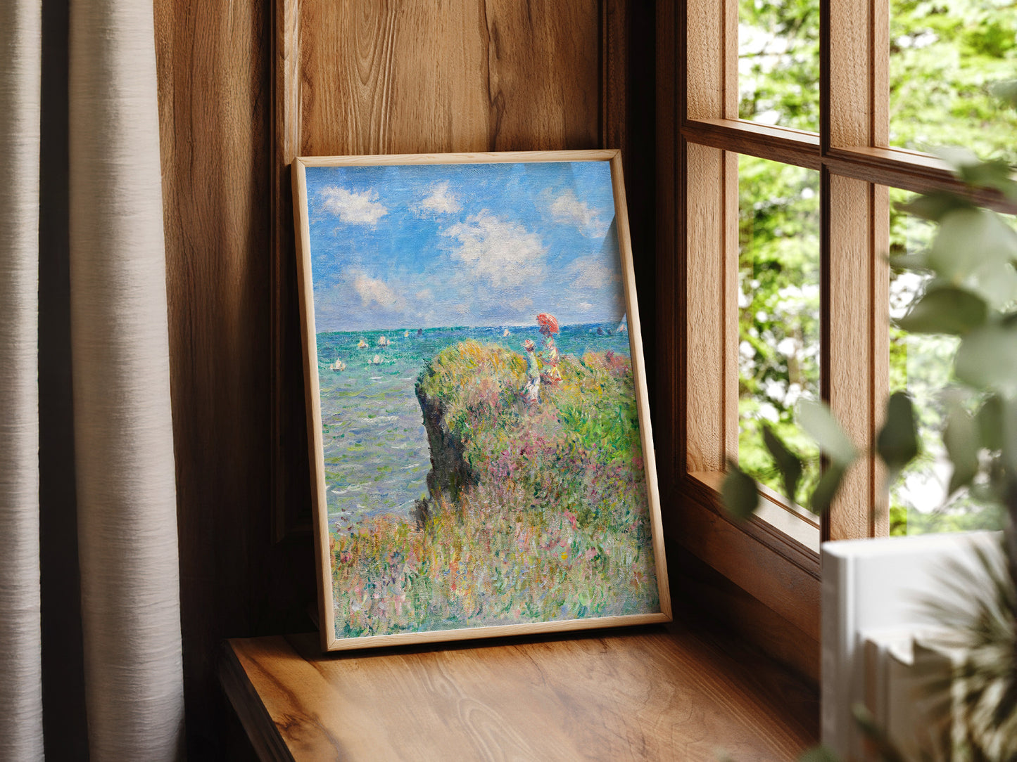 Claude Monet, Cliff Walk at Pourville