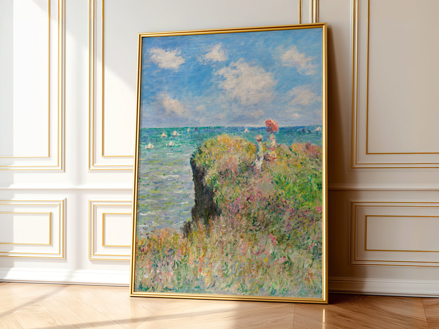 Claude Monet, Cliff Walk at Pourville