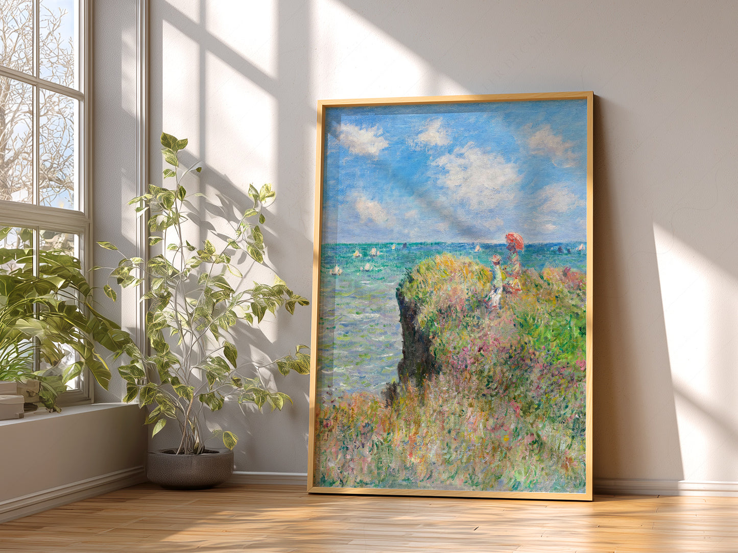 Claude Monet, Cliff Walk at Pourville