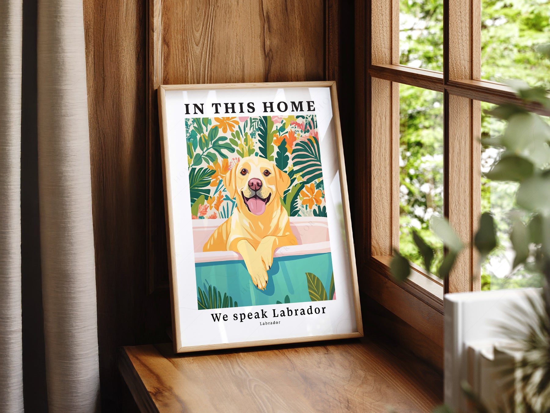Gift-ready Labrador Dog fine art print – museum quality
