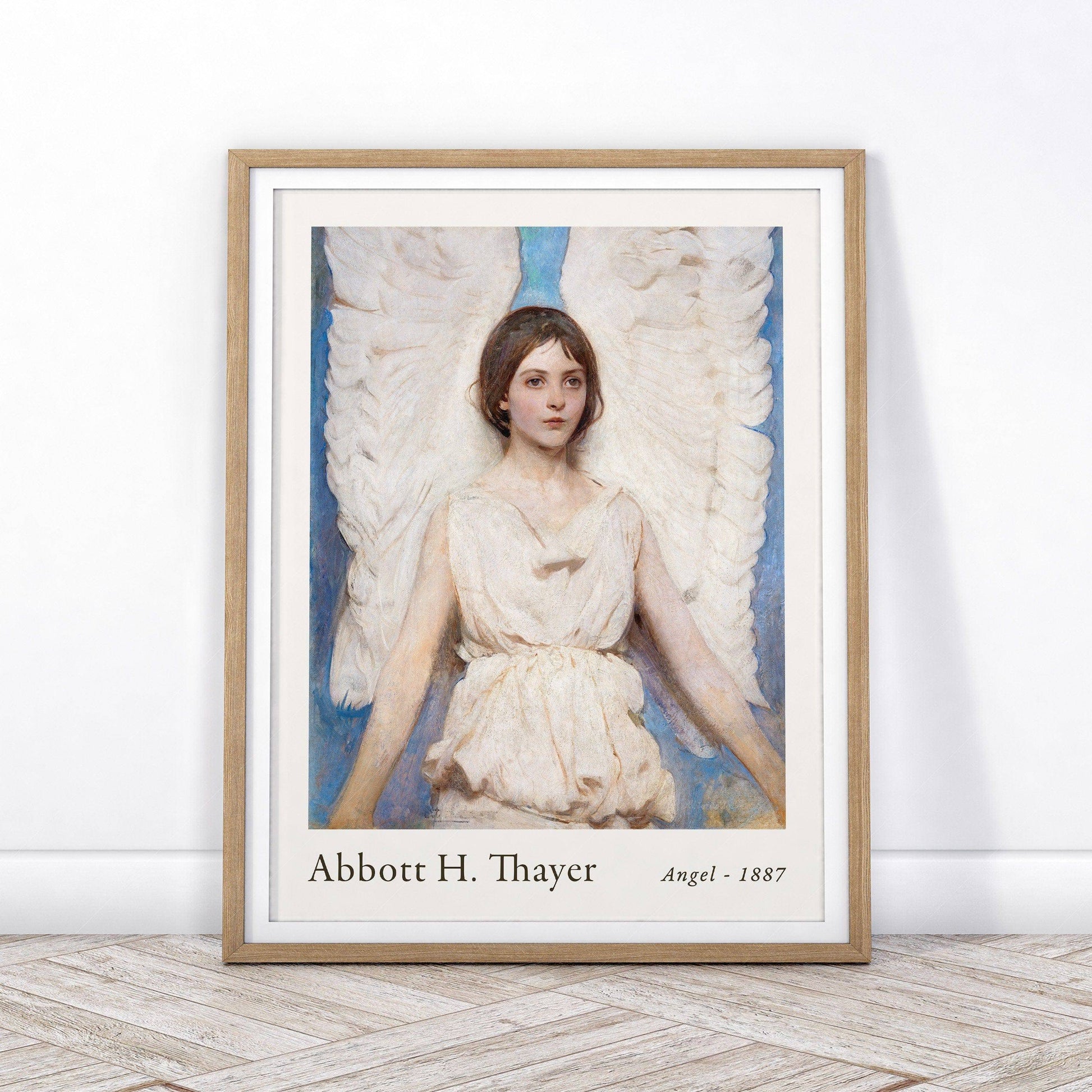 Abbott Handerson Thayer, Angel painting, Fine Art Print