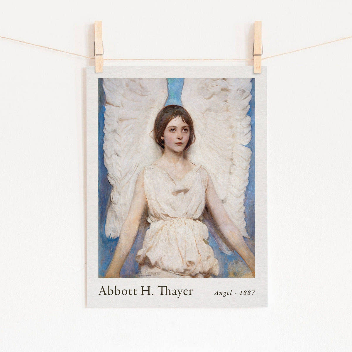 Abbott Handerson Thayer, Angel painting, Fine Art Print