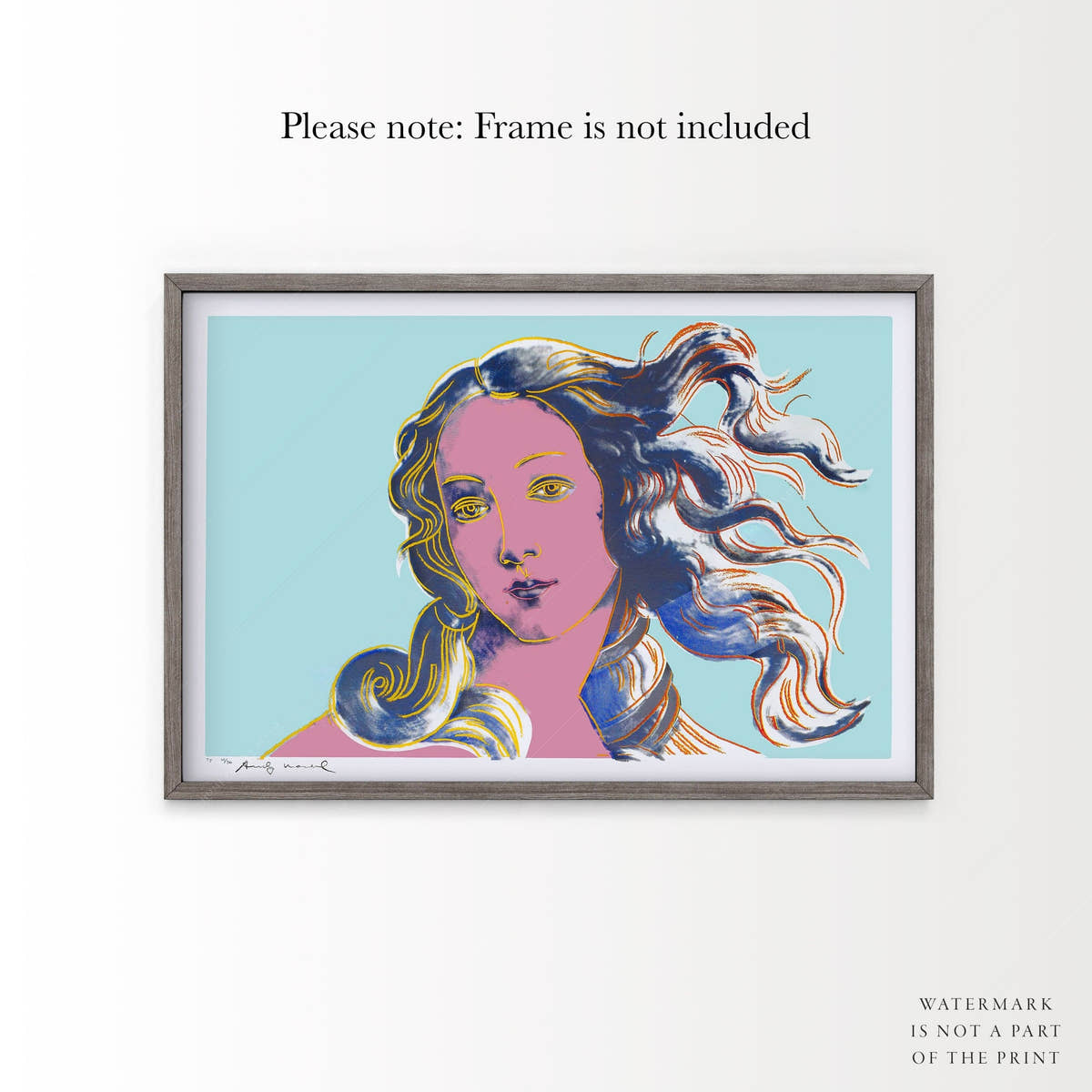 Andy Warhol, Boticelli's Venus, Pop Art Print