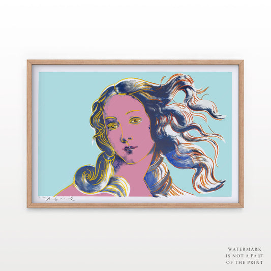 Andy Warhol, Boticelli's Venus, Pop Art Print