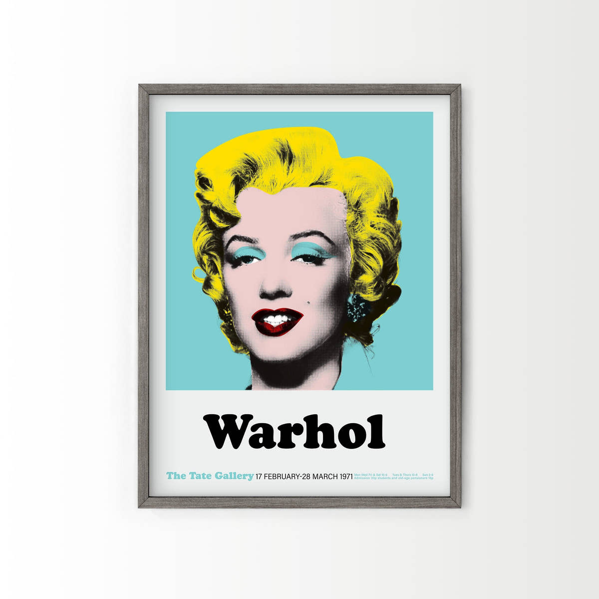 Andy Warhol Poster, Untitled Marilyn Monroe, Pop Art Print
