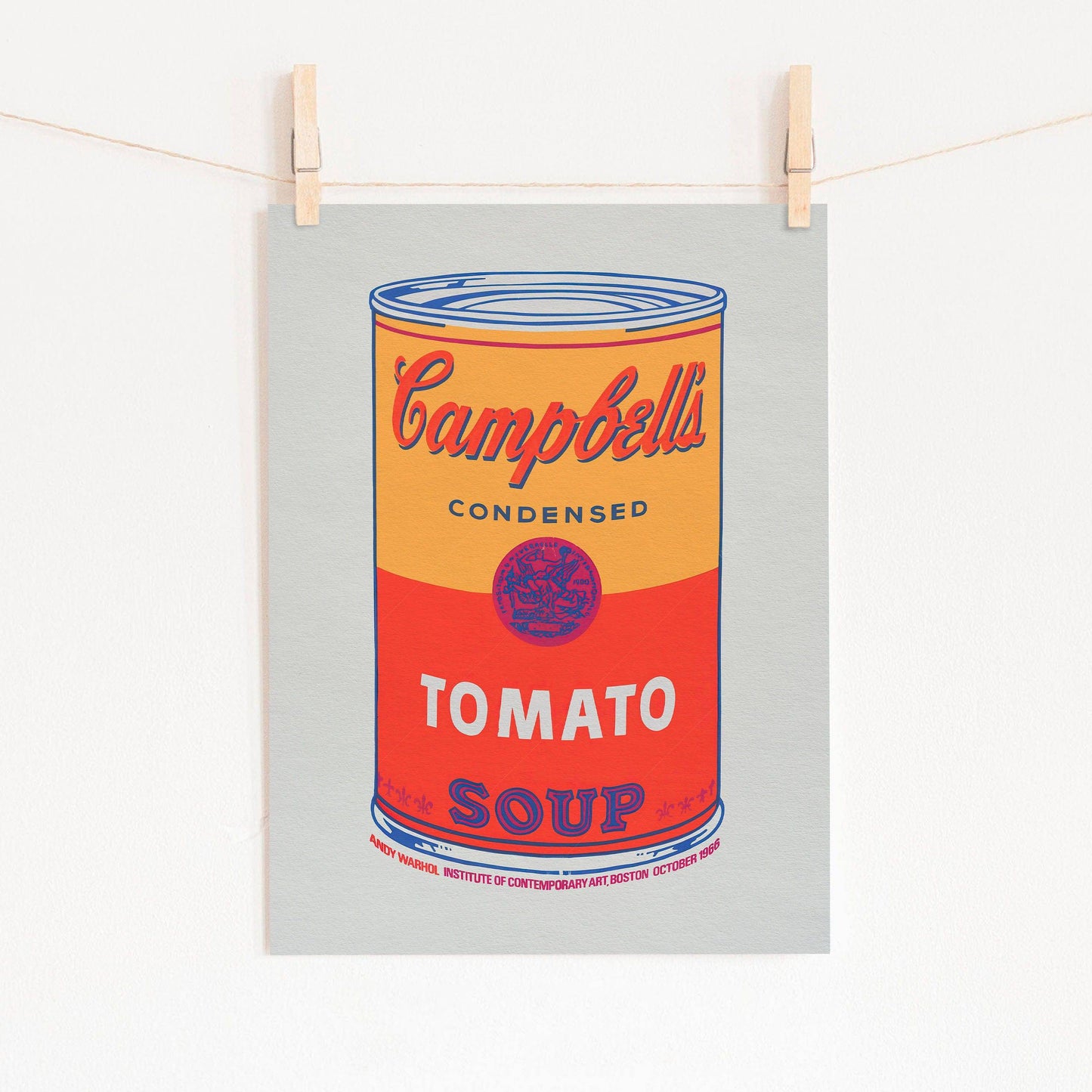 Andy Warhol, Tomato Cans Print