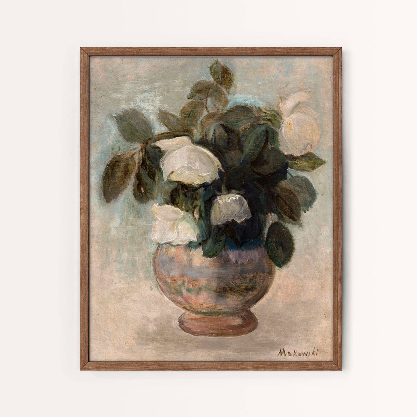 Antique Oil Painting, Vintage Gallery Wall Prints