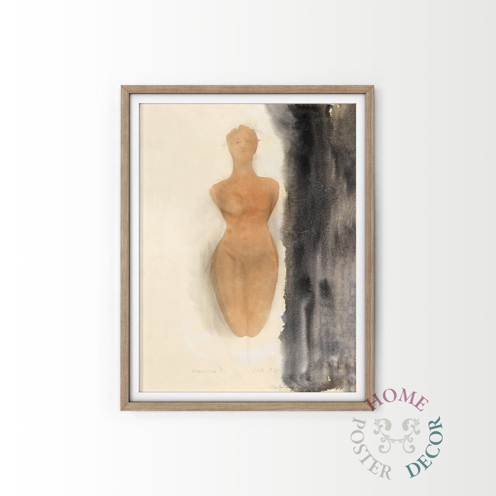 Auguste Rodin Painting, Classic wall decor