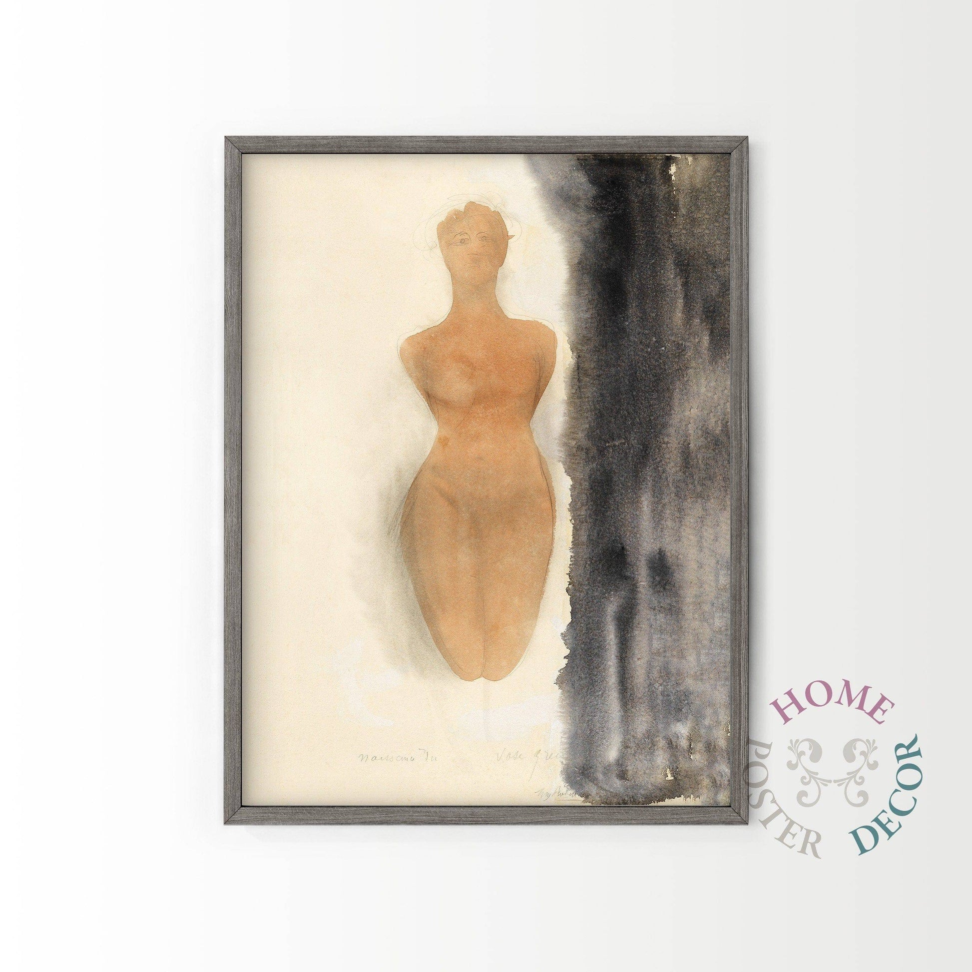 Auguste Rodin Painting, Classic wall decor