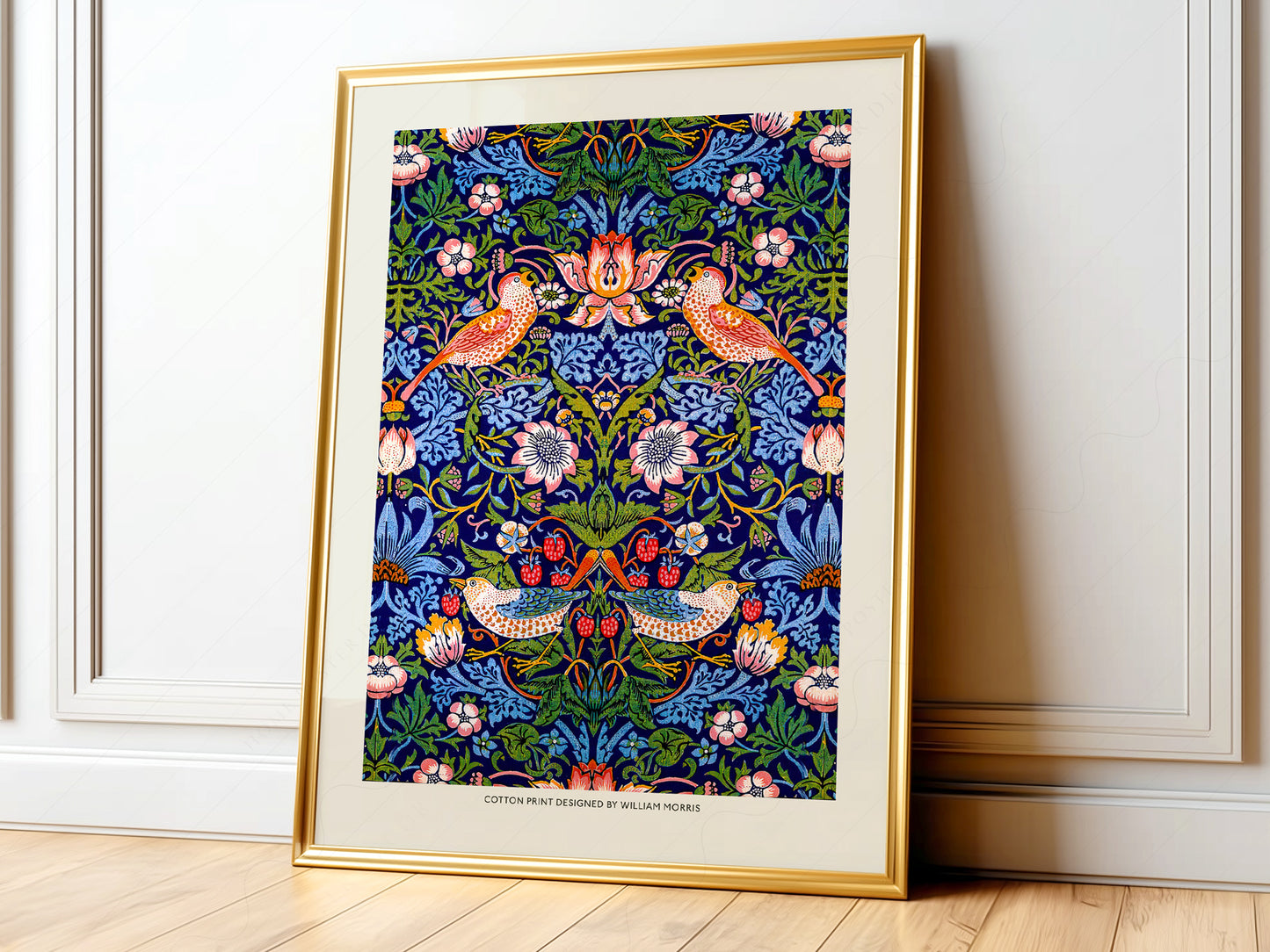 William Morris, Strawberry Thief, Fine Art Print