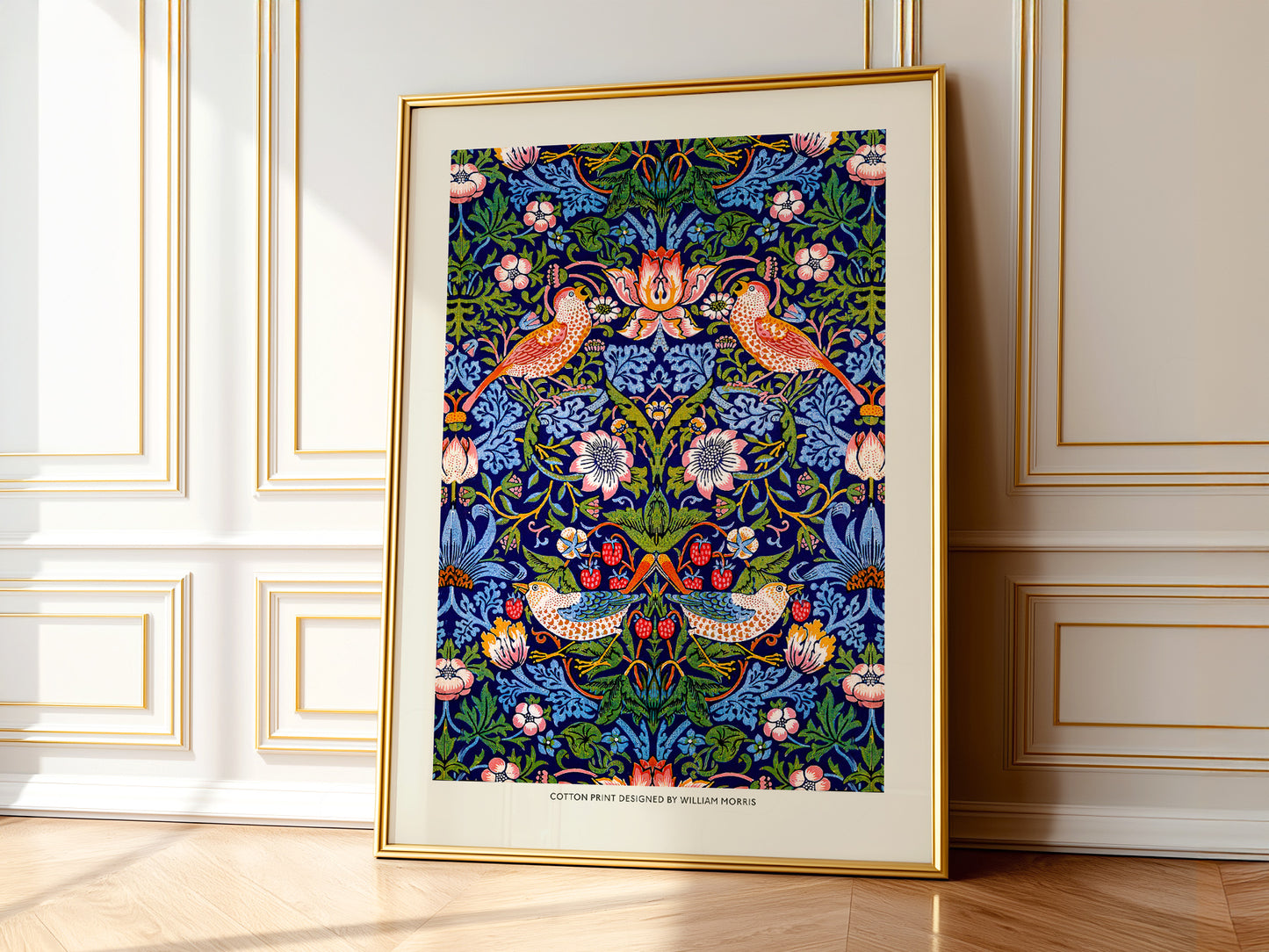 William Morris, Strawberry Thief, Fine Art Print