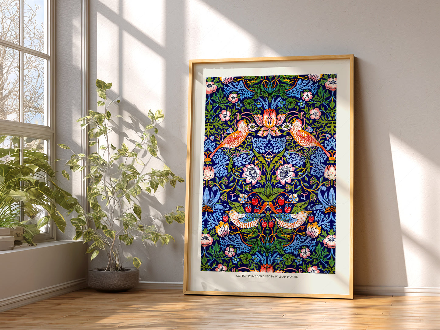 William Morris, Strawberry Thief, Fine Art Print