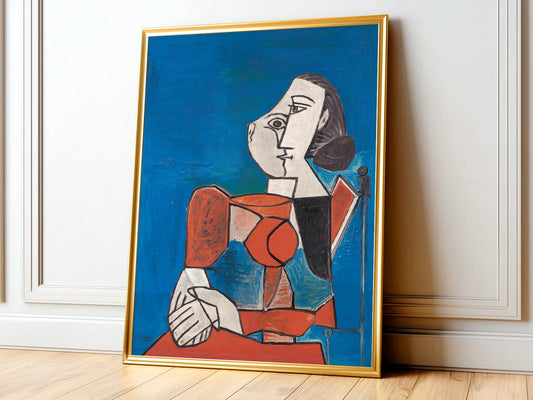 Pablo Picasso, Femme, Mirror Face, Fine Art Print