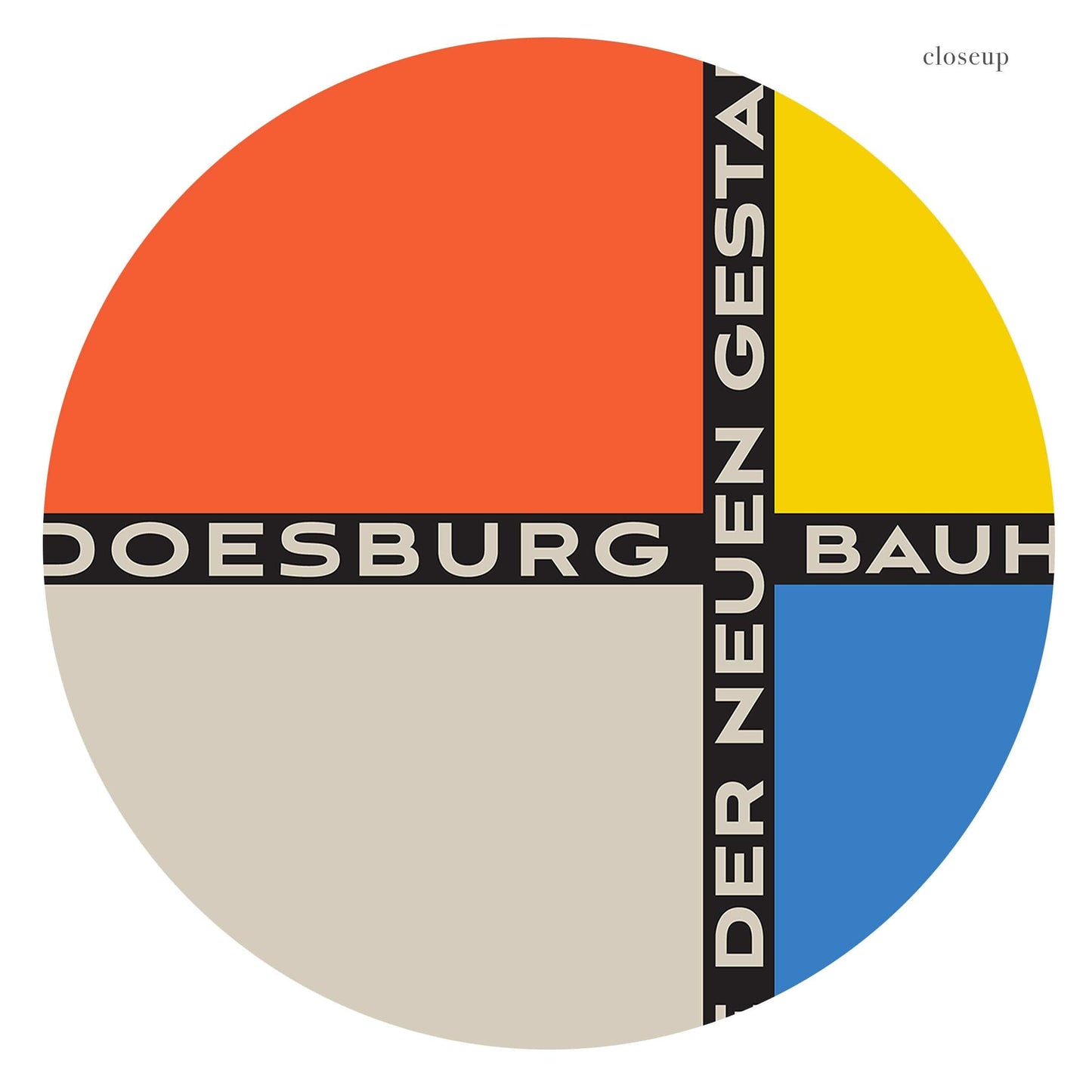 Bauhaus Poster, Mid-Century Modern Wall Decor