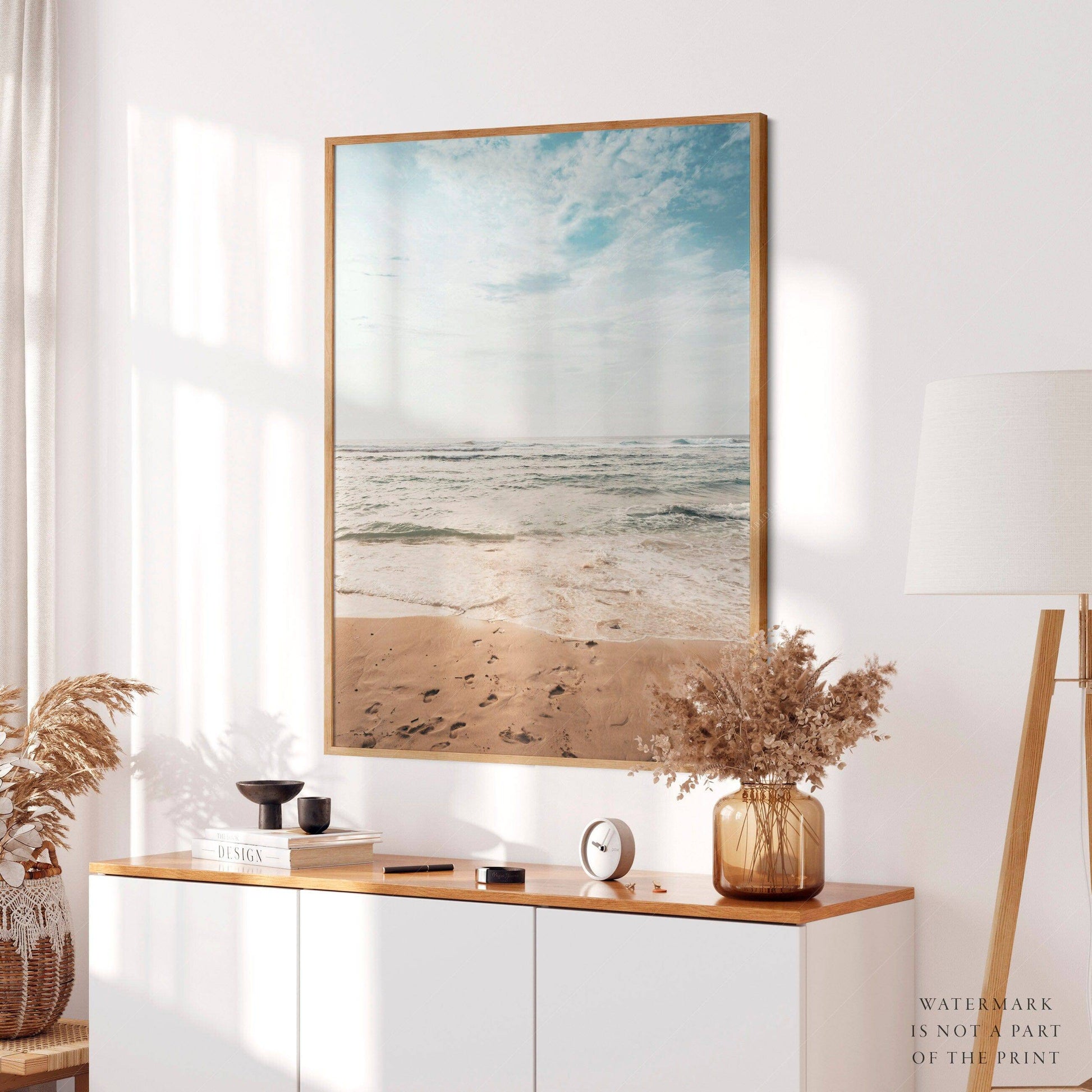 Beach Wall Art, Ocean View Poster, Coastal Print