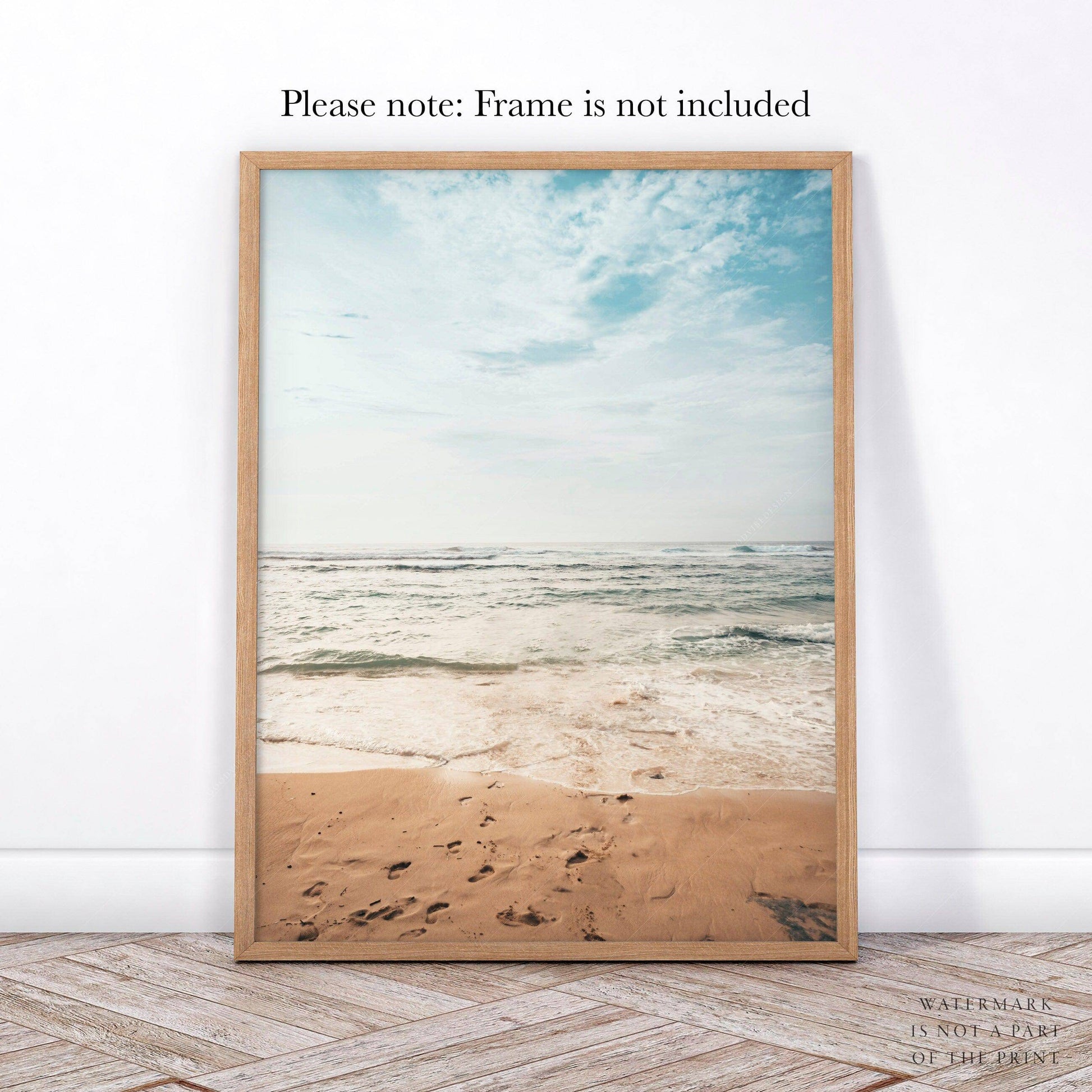 Beach Wall Art, Ocean View Poster, Coastal Print