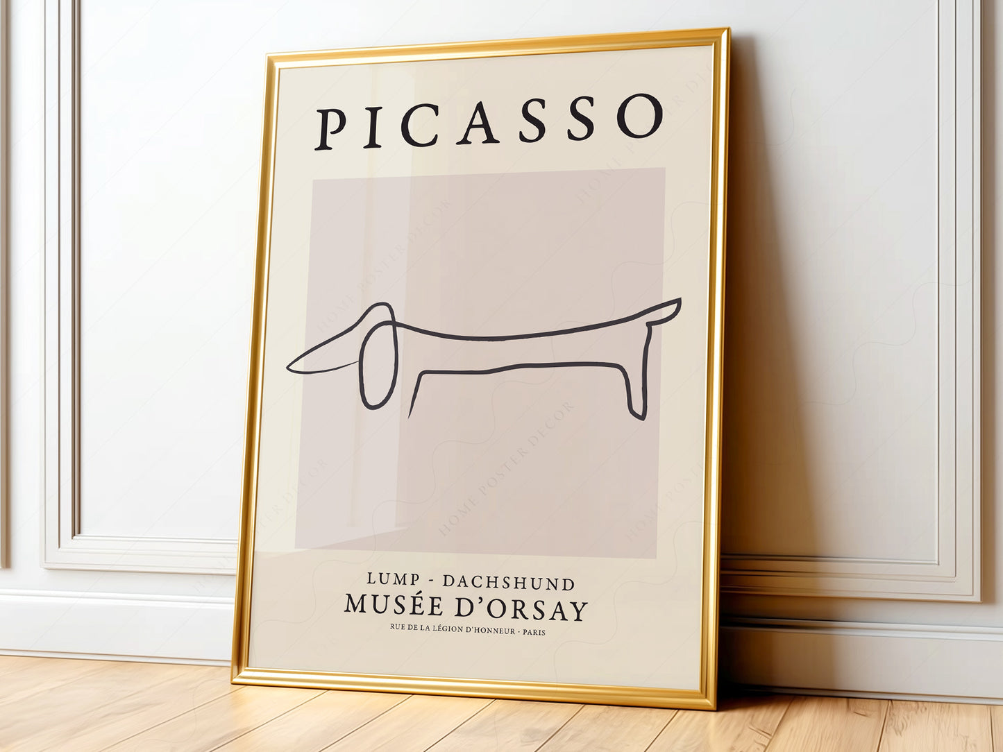 Pablo Picasso, Lump Dog, Dachshund, Fine Art Print