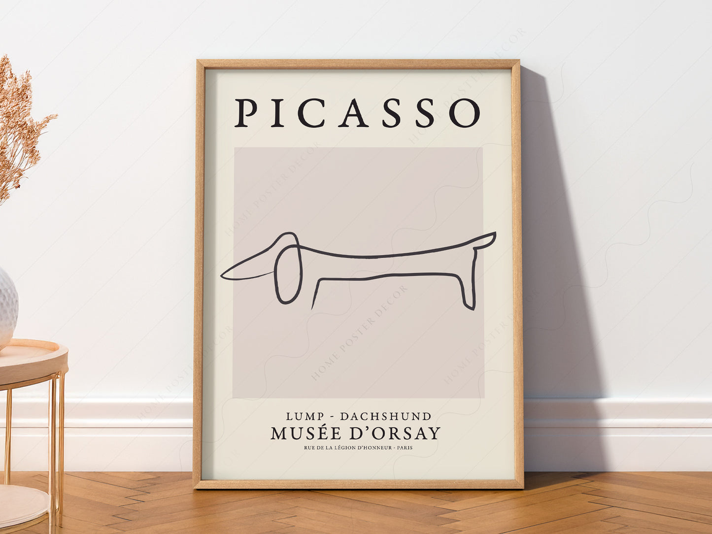 Pablo Picasso, Lump Dog, Dachshund, Fine Art Print