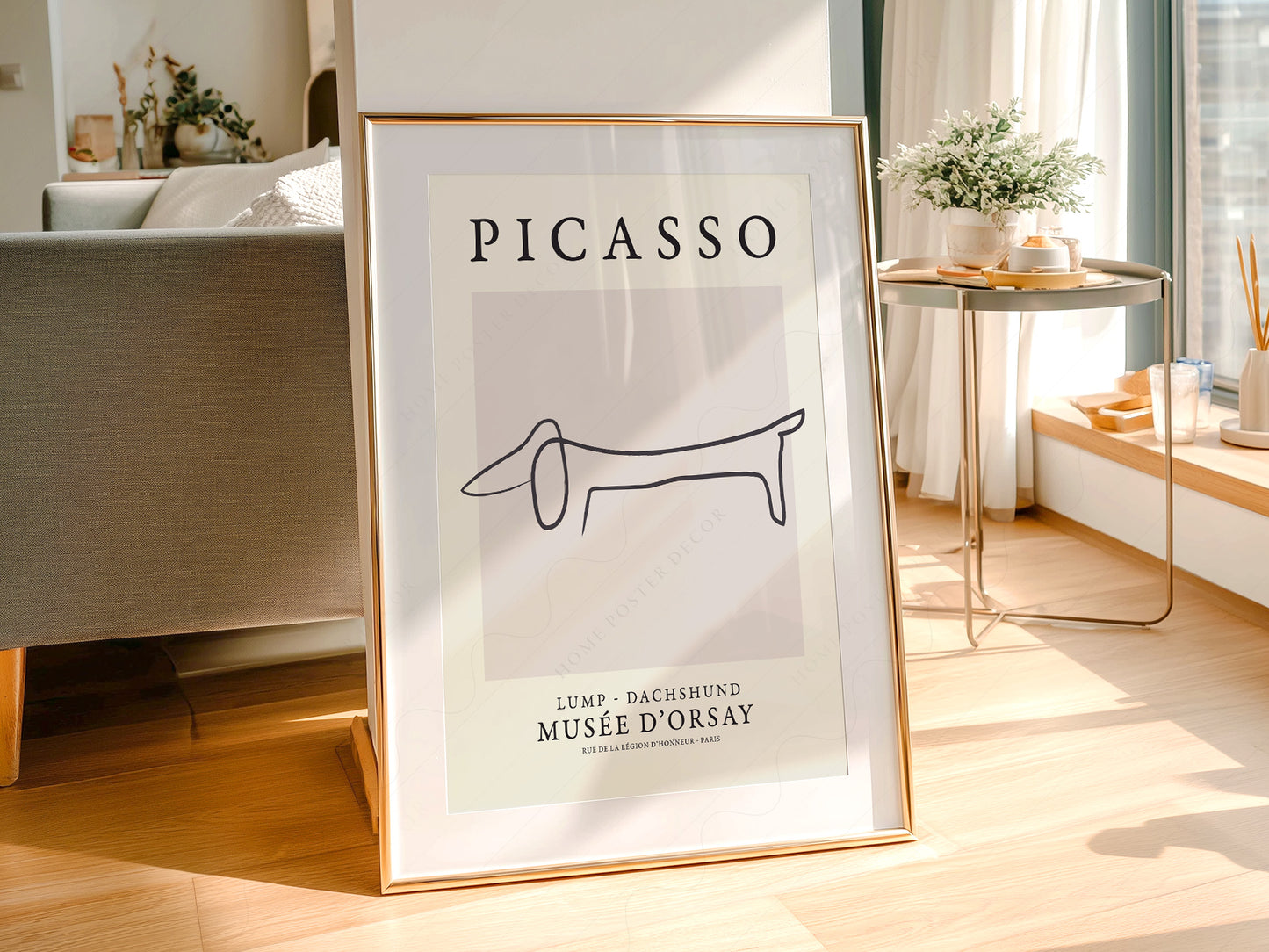 Pablo Picasso, Lump Dog, Dachshund, Fine Art Print