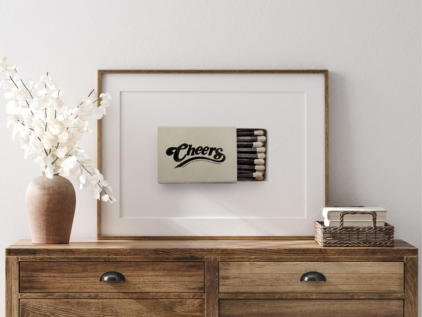 Cheers Print, Cool wall art, Matchbox photo