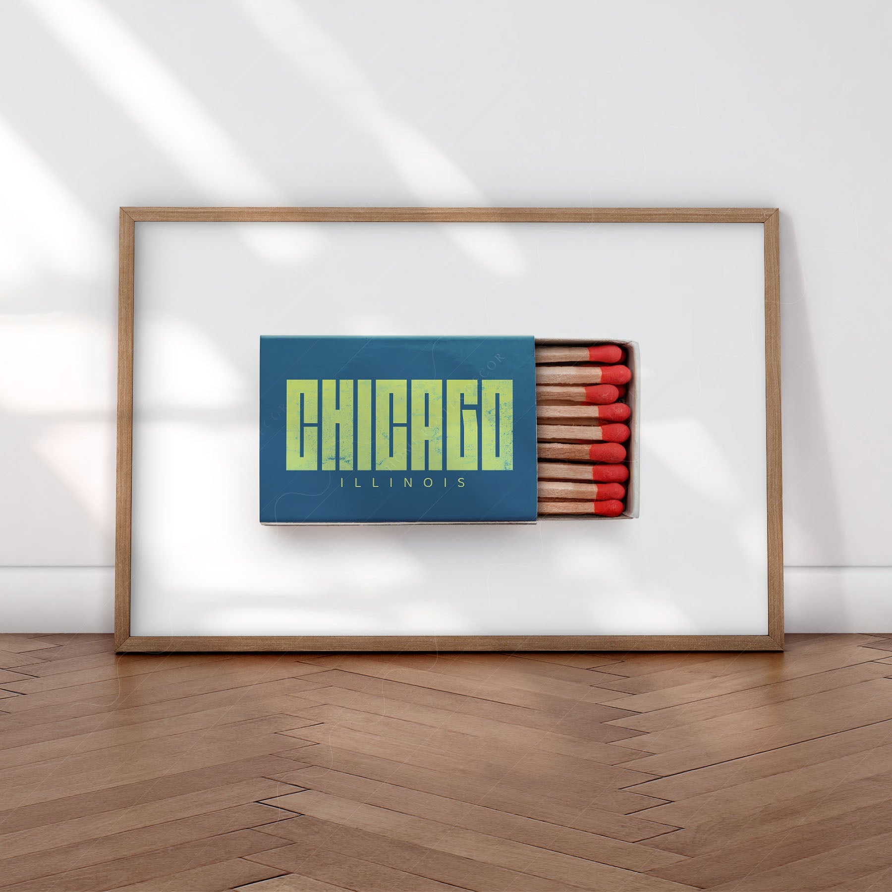 Chicago Print, Matchbox Photo, Fine Art print