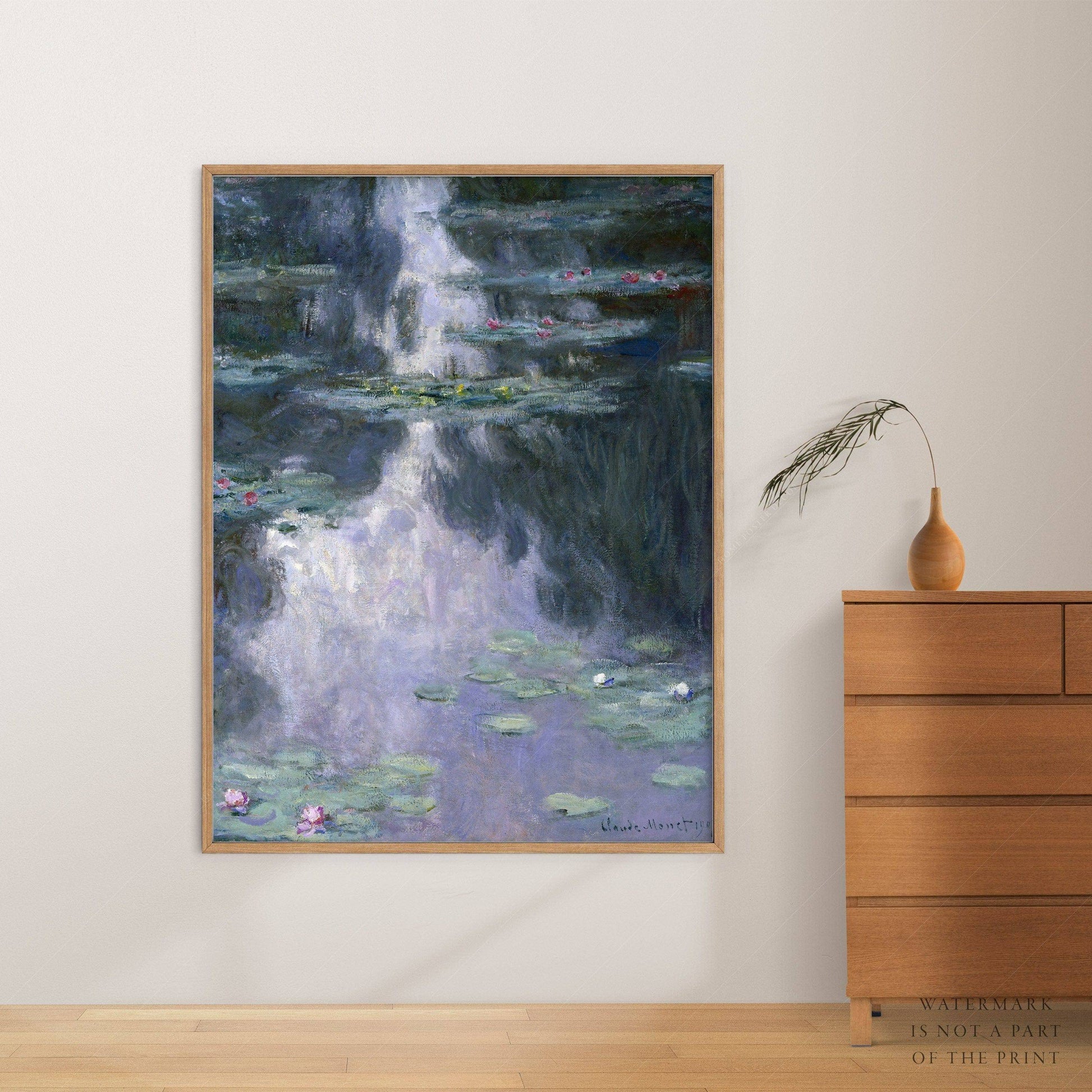 Claude Monet, Water Lilies Print, Nymphéas Poster