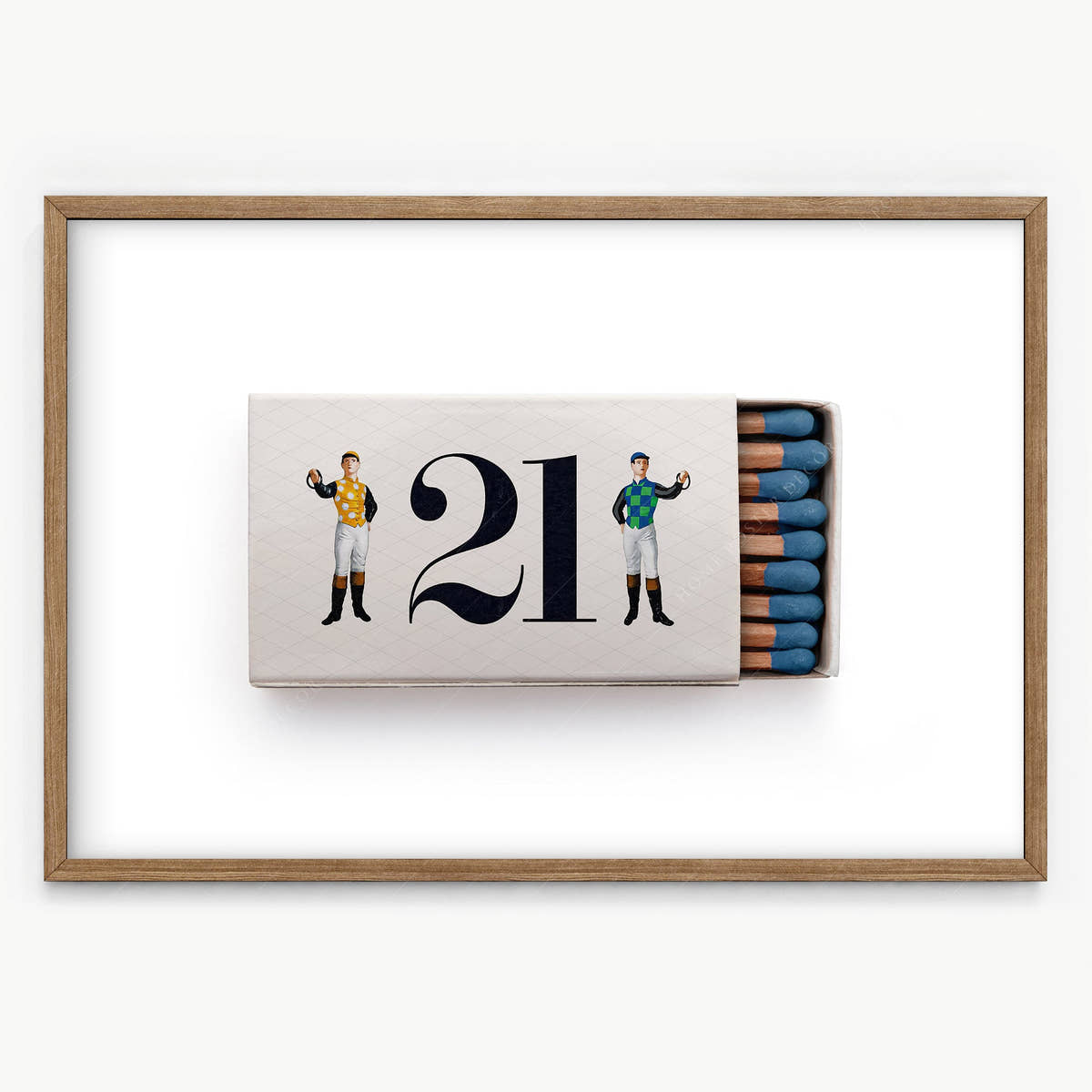 Club 21, Matchbox photography, Fine Art Print