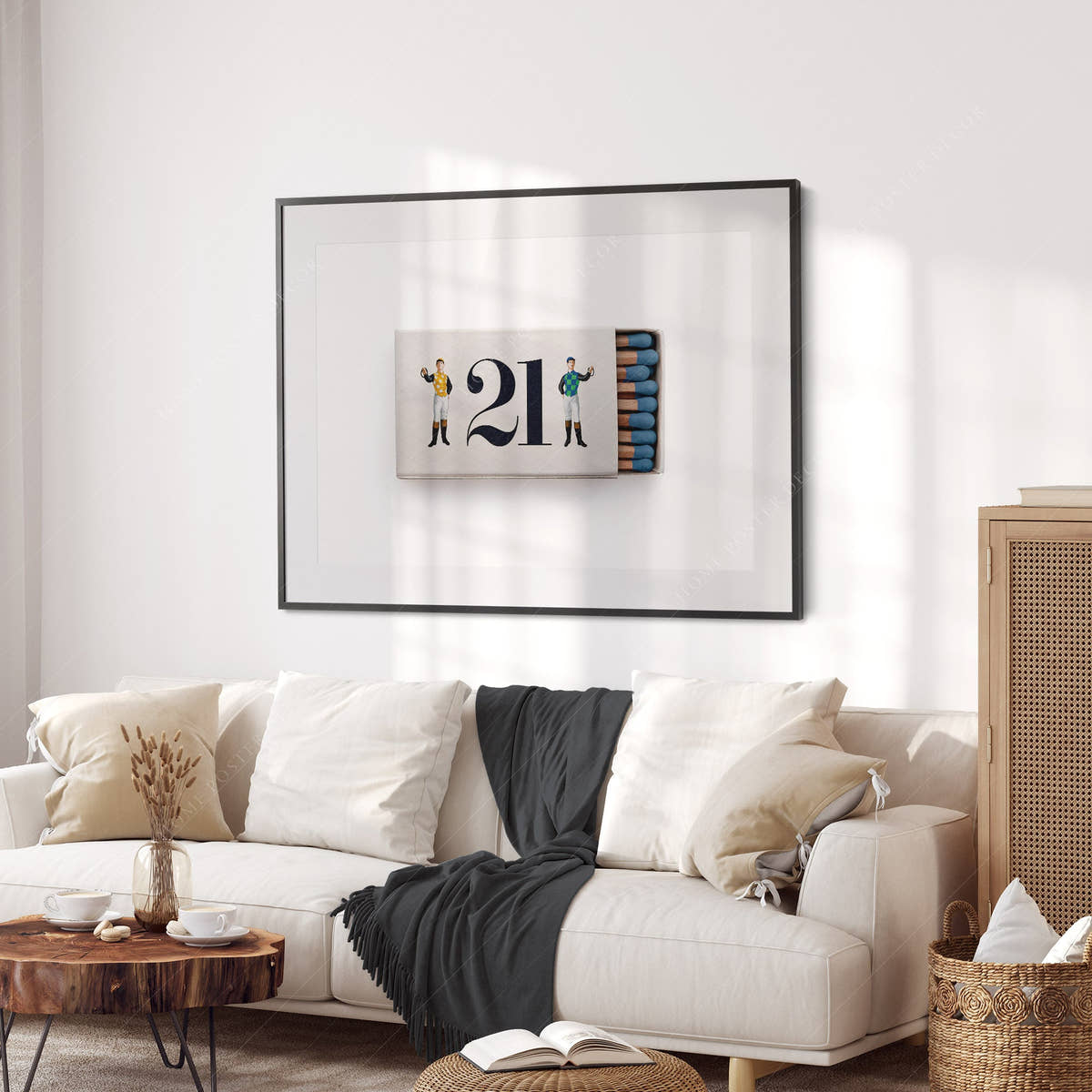 Club 21, Matchbox photography, Fine Art Print
