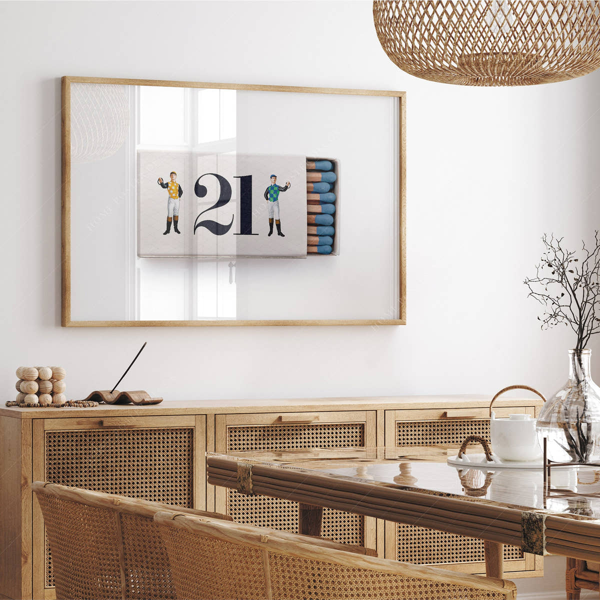 Club 21, Matchbox photography, Fine Art Print