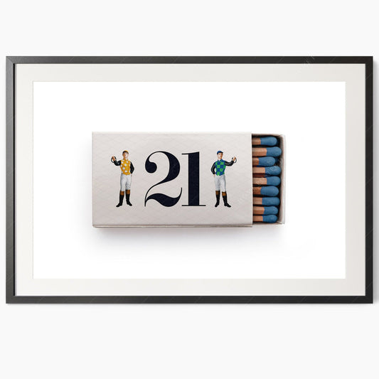 Club 21, Matchbox photography, Fine Art Print