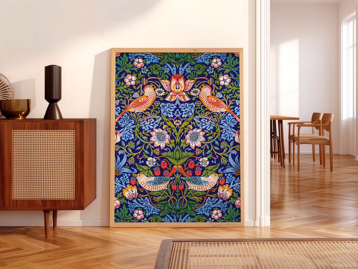 William Morris, Strawberry Thief Print