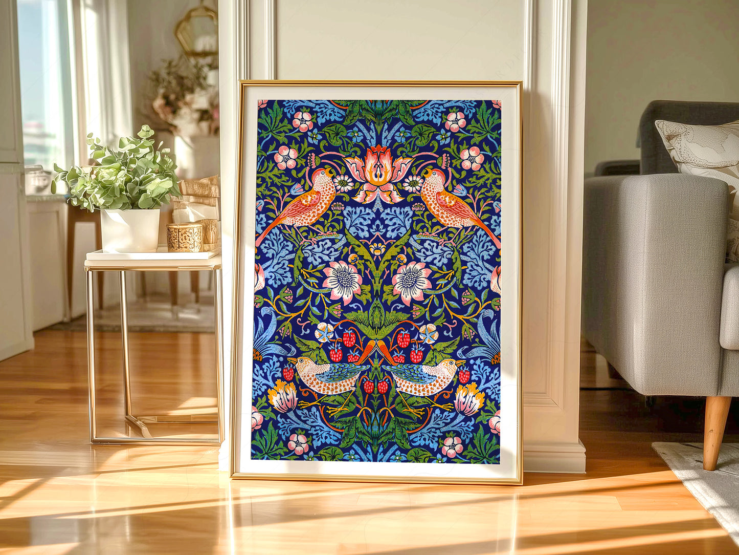 William Morris, Strawberry Thief Print