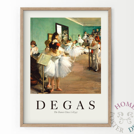 Edgar Degas - The Dance Class 1874