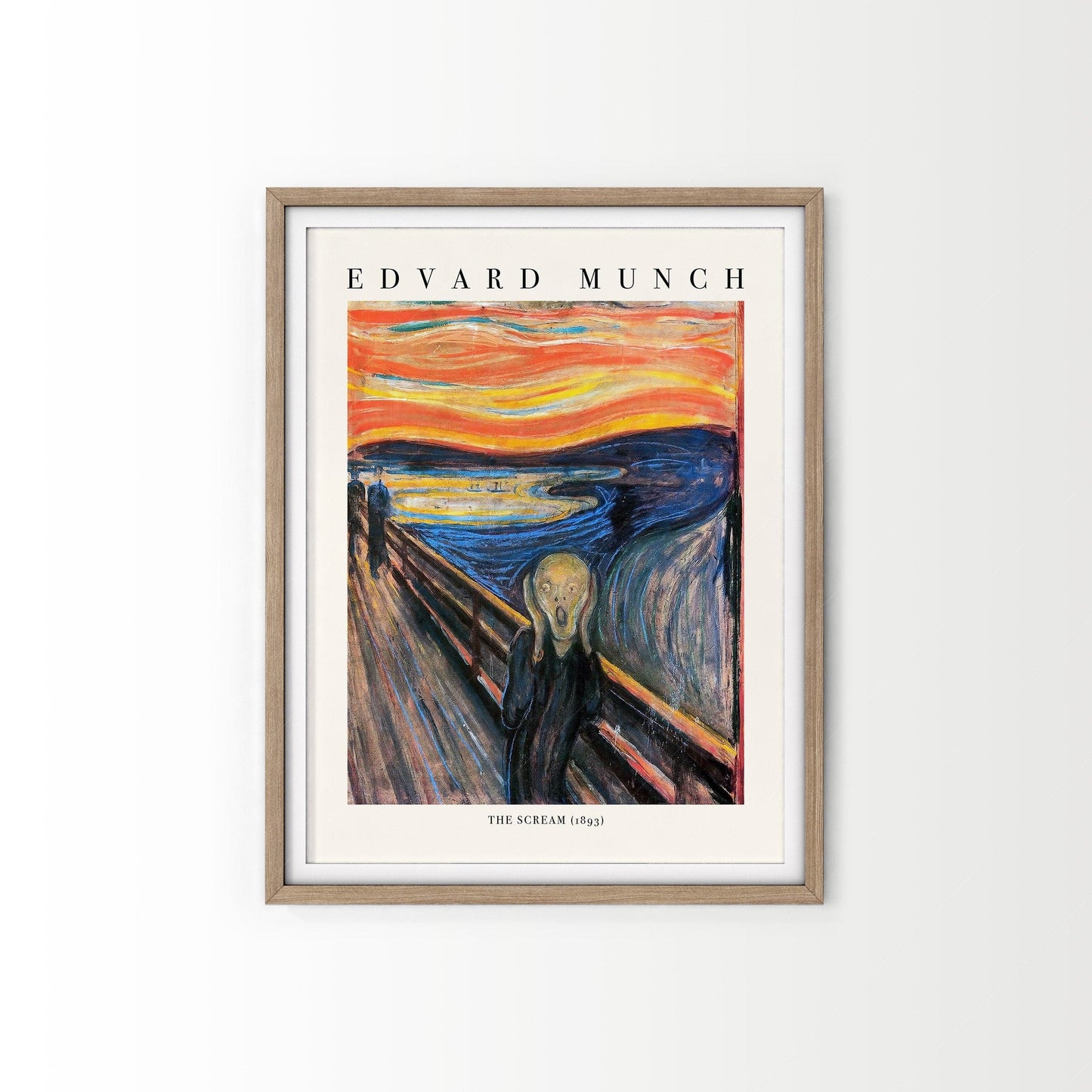 Edvard Munch, The Scream Print, Fine Art