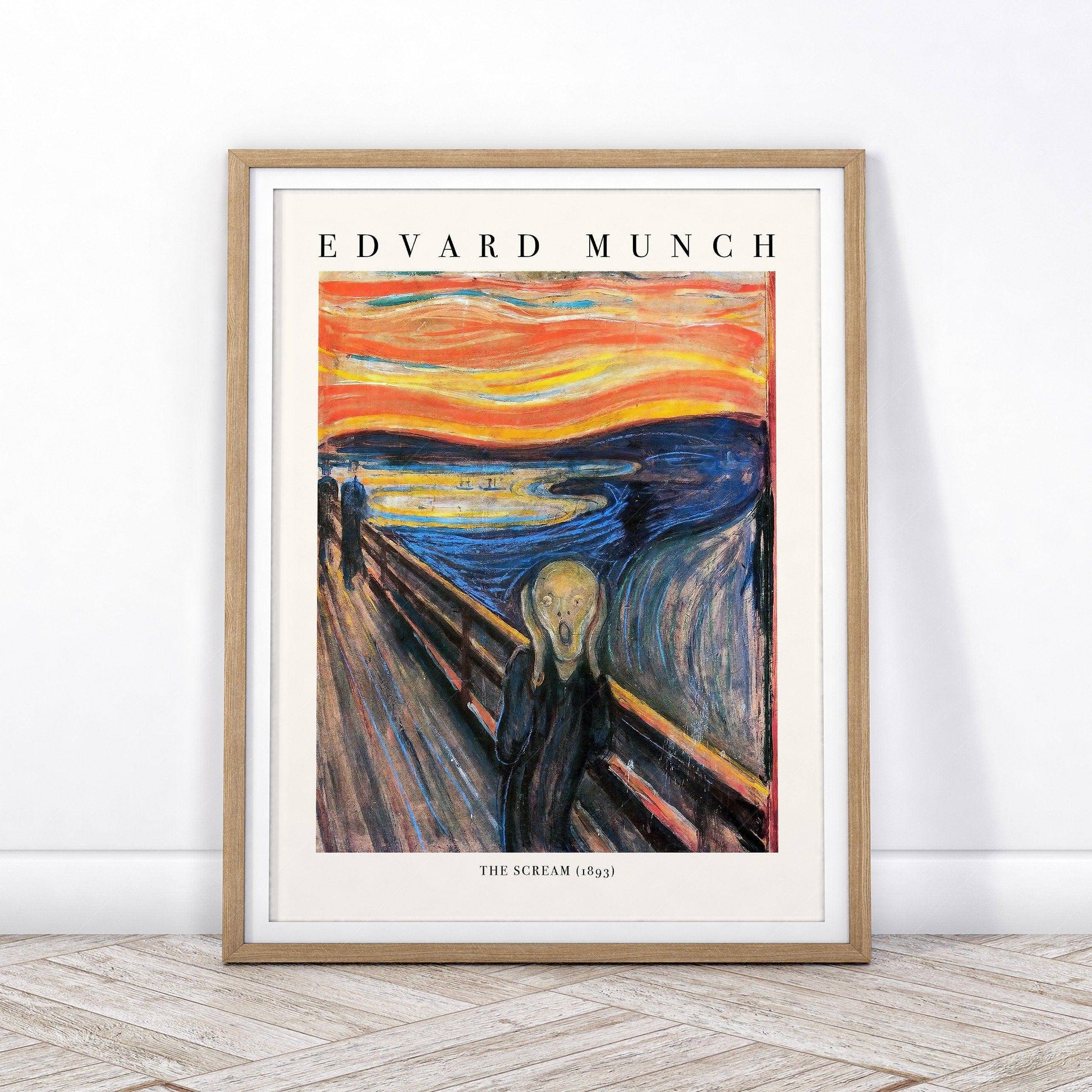 Edvard Munch, The Scream Print, Fine Art