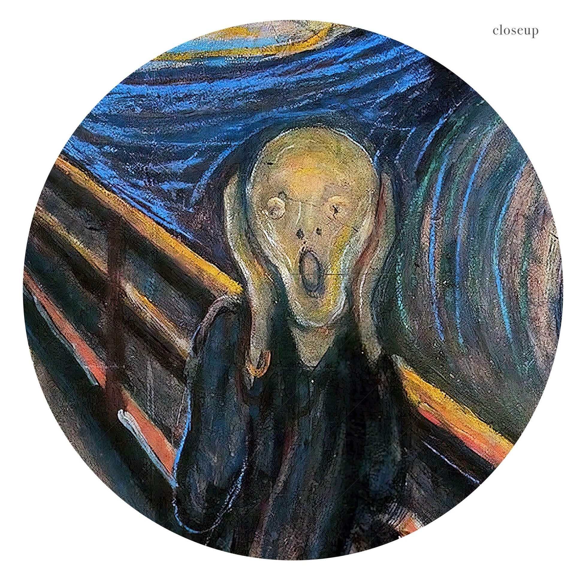 Edvard Munch, The Scream Print, Fine Art