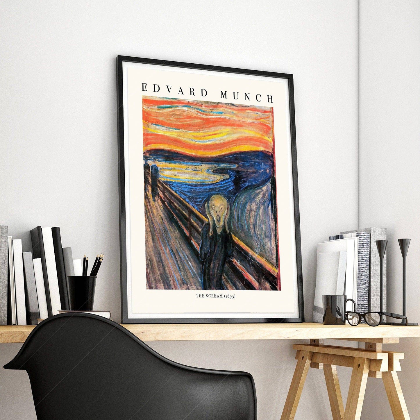 Edvard Munch, The Scream Print, Fine Art