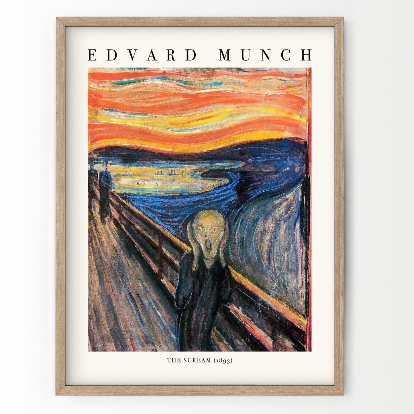 Edvard Munch, The Scream Print, Fine Art