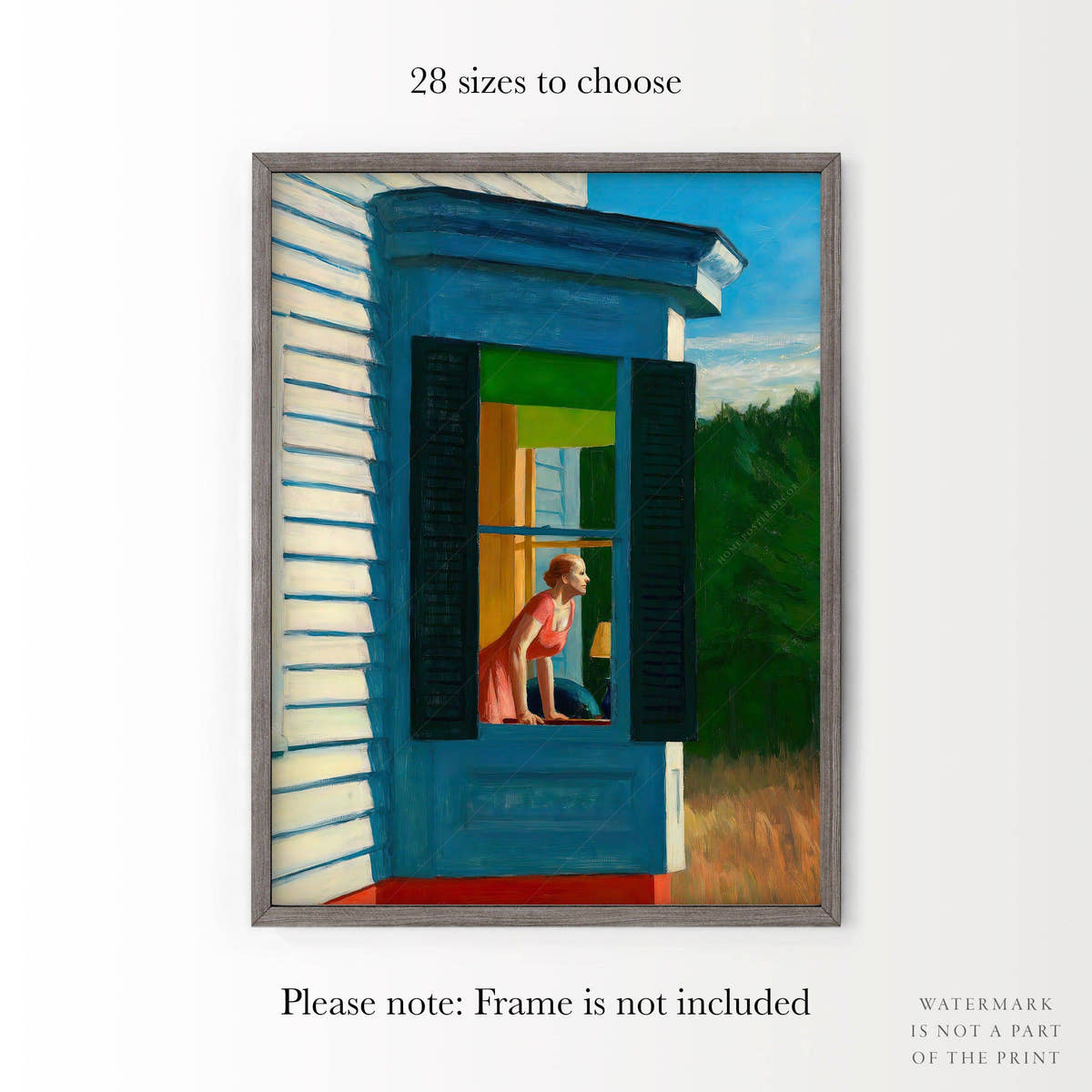 Edward Hopper, Cape Cod Morning Poster