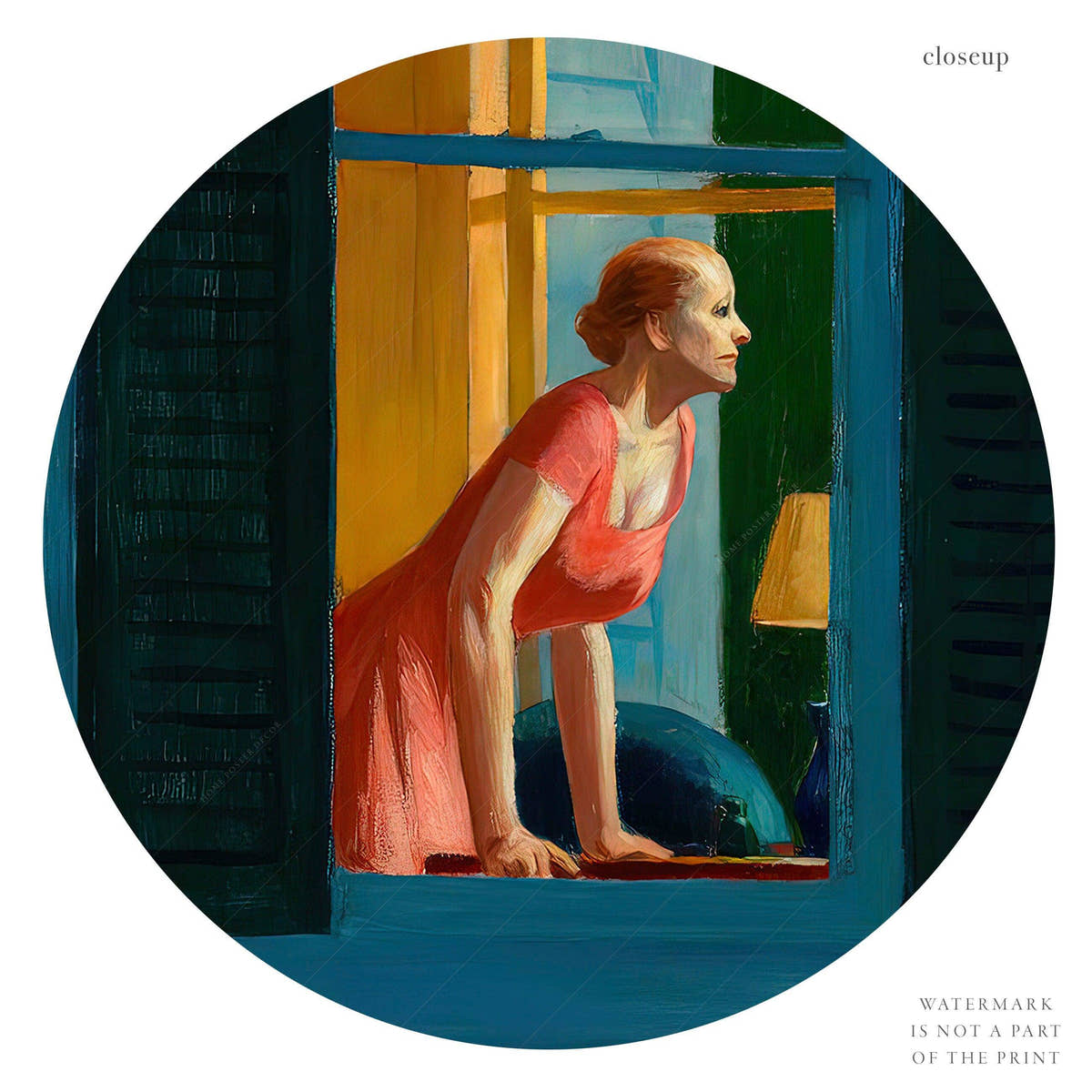 Edward Hopper, Cape Cod Morning Poster