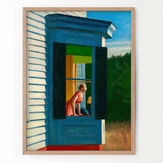 Edward Hopper, Cape Cod Morning Poster