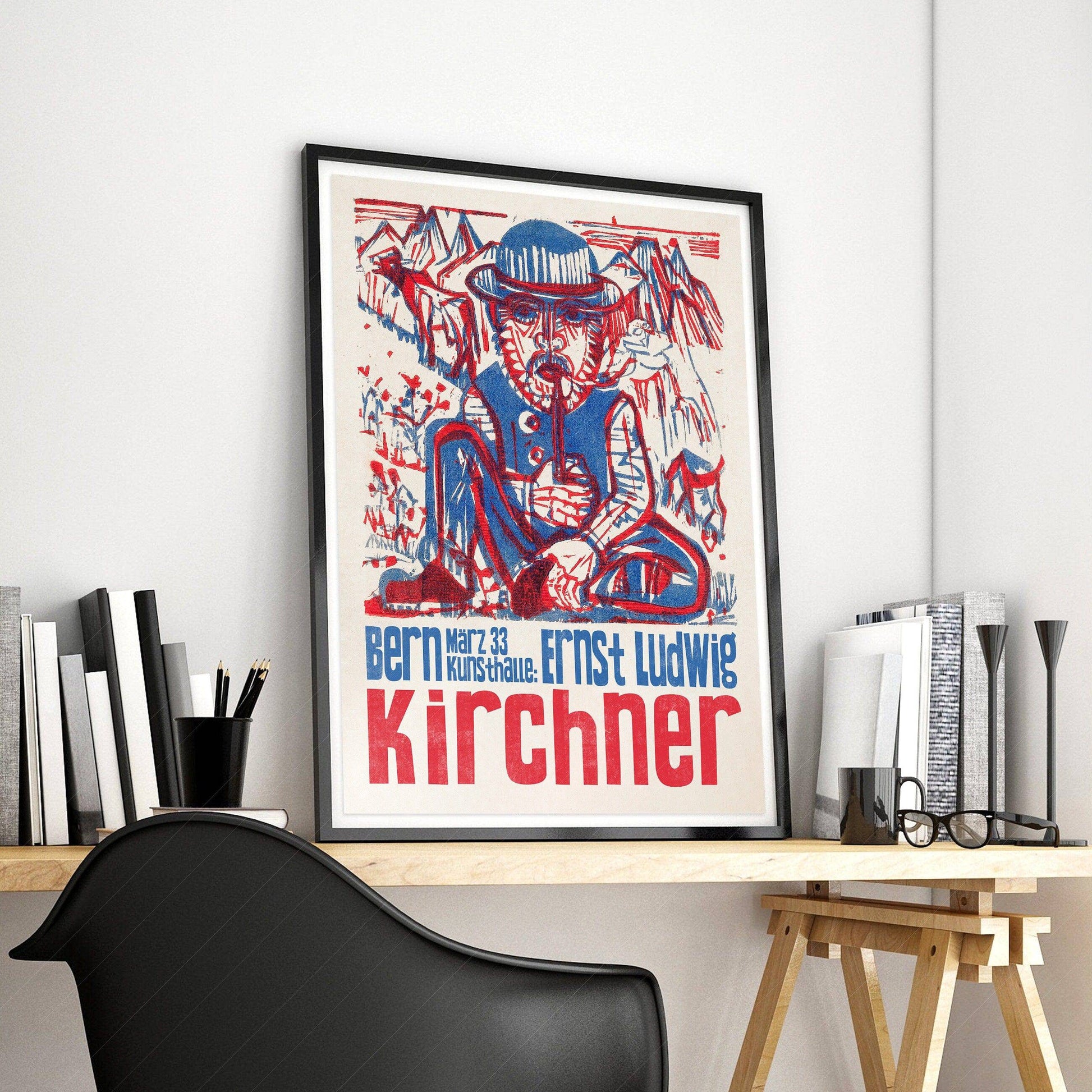 Ernst Ludwig Kirchner, Exhibition Poster