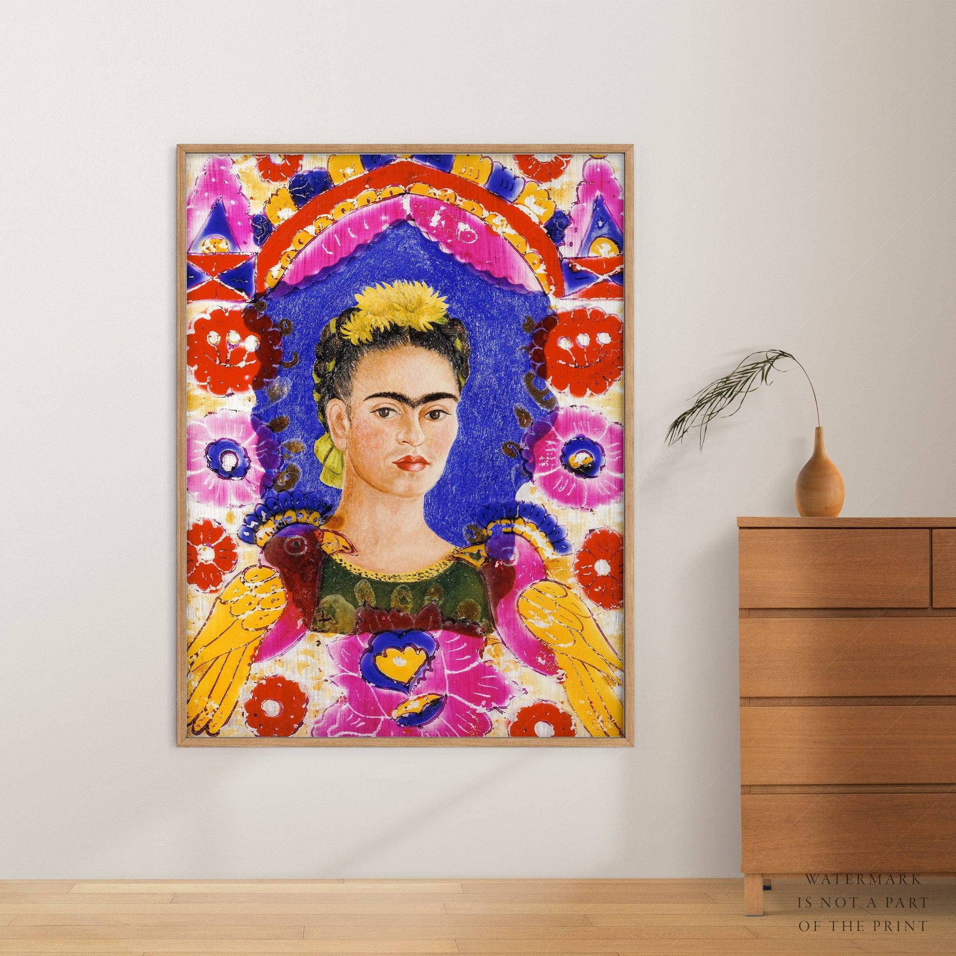 Frida Kahlo Poster, Self-Portrait