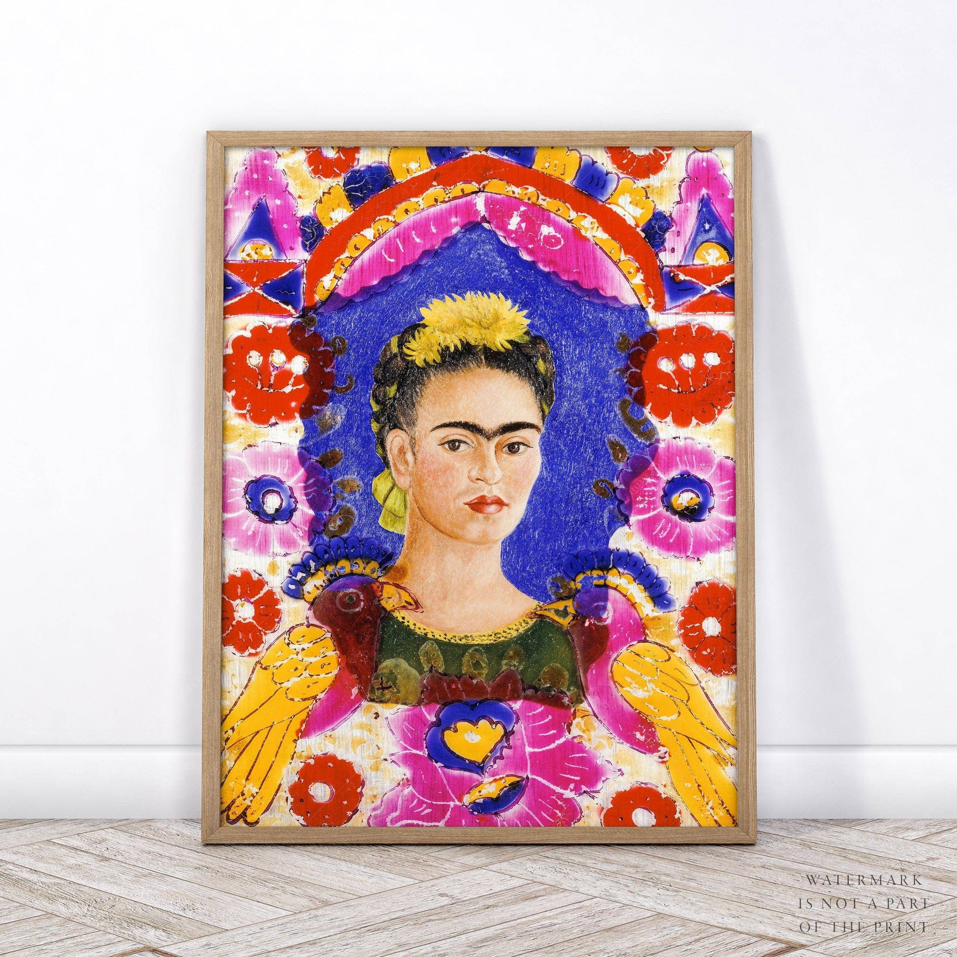 Frida Kahlo Poster, Self-Portrait