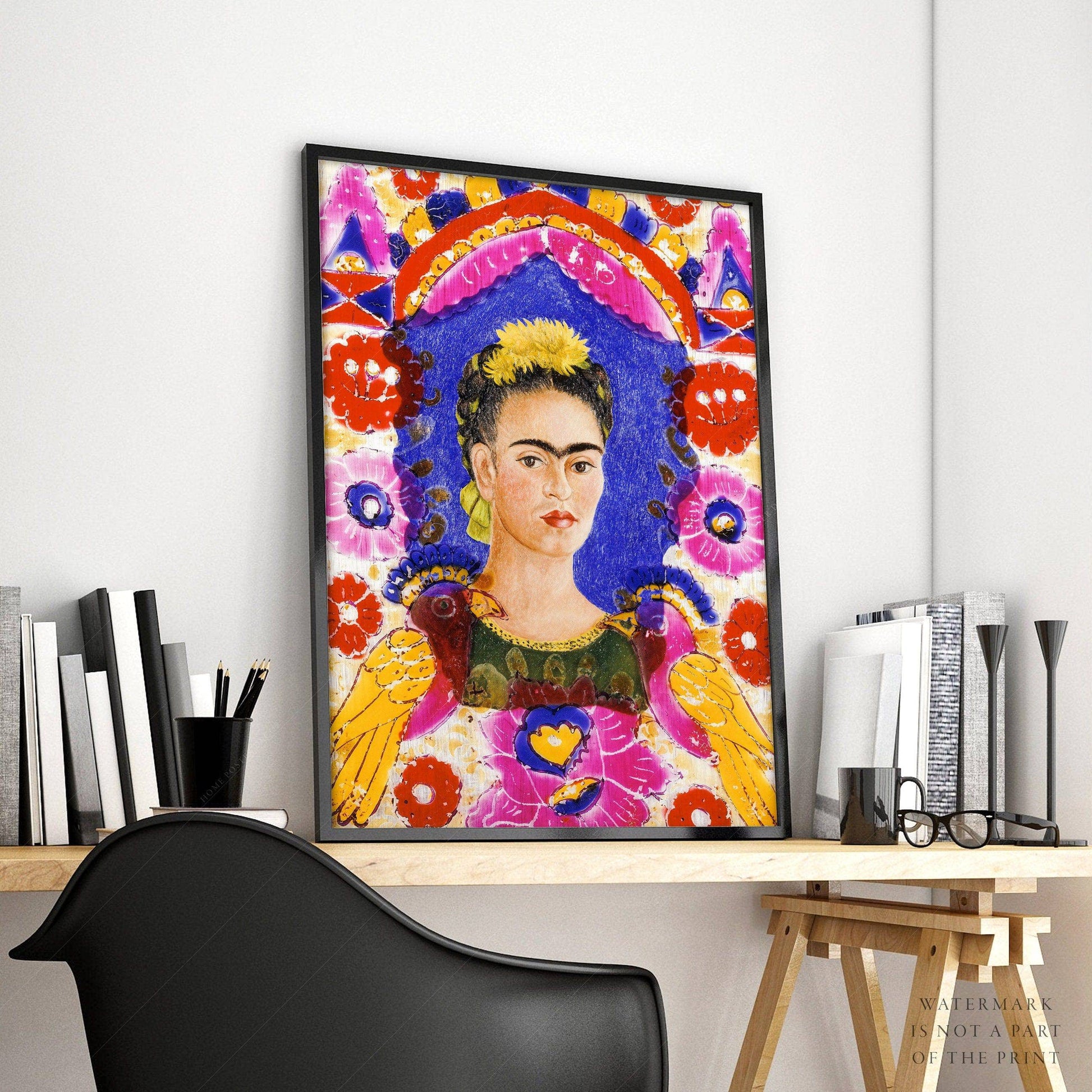 Frida Kahlo Poster, Self-Portrait