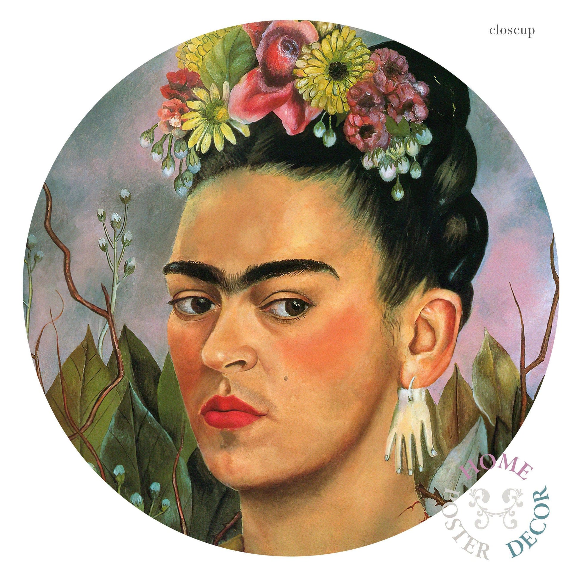 Frida Kahlo Poster, Self Portrait