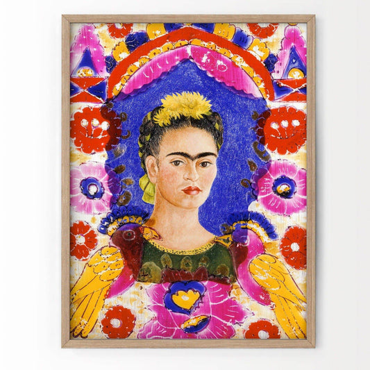 Frida Kahlo Poster, Self-Portrait