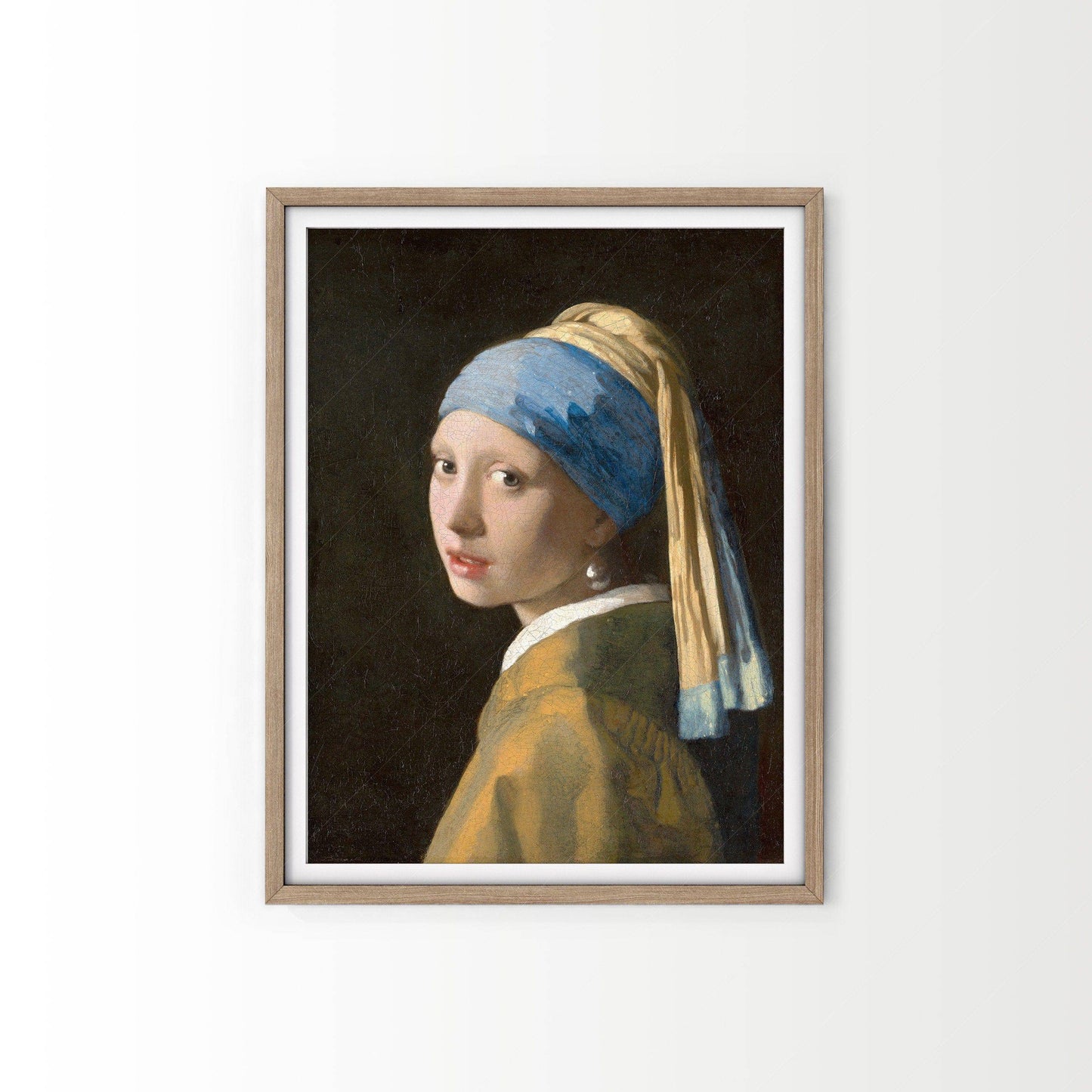 Girl With A Pearl Earring by Johannes Vermeer, Fine Art Print