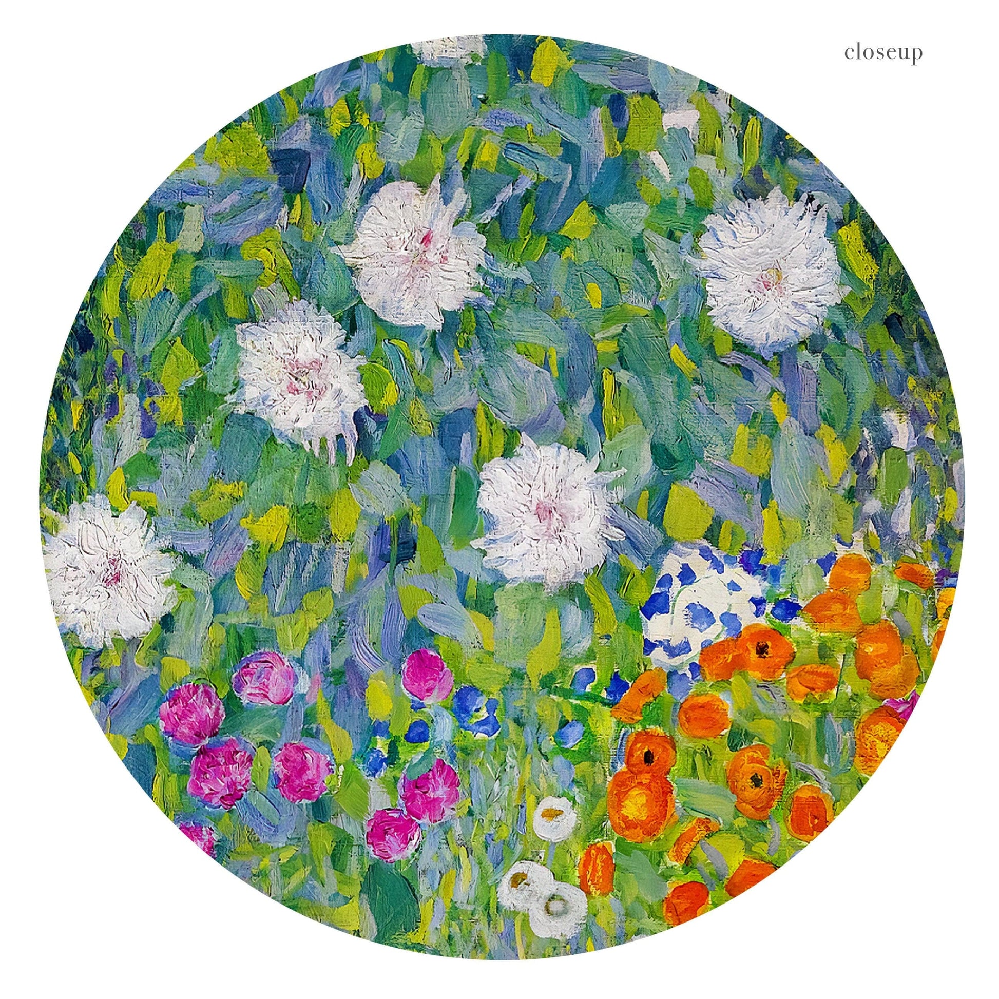 Gustav Klimt, Bauerngarten Fine Art Print