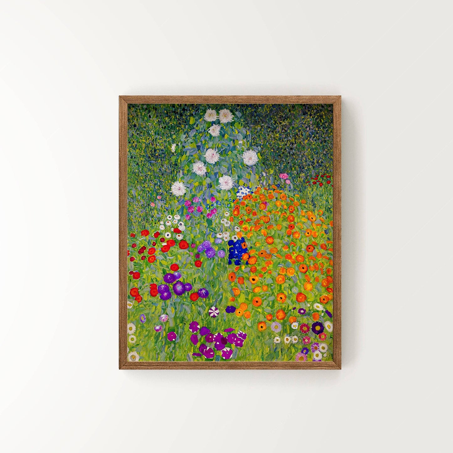 Gustav Klimt, Gallery Wall, Set of 4 Prints: Klimt Woman Line, Bauerngarten Flower Garden, Water Snakes, Death and Life